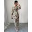 Plus Size, Women's Floral Print maxi Dress - Elegant V-Neck Long Formal & Casual Dresses, Non-Stretchy Fabric, Machine Washable for Wedding, Party, Everyday Outfits - Plus Size Friendly, Cute Dresses