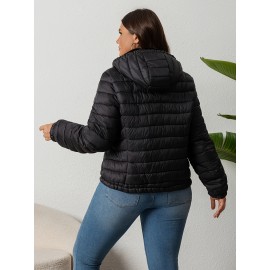 Women'S Simple And Versatile Autumn And Winter Commuting Coat, Jacket.