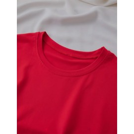 Women's Lightweight Short Sleeve T-Shirt - Vibrant Orange Spanish Bible Verse 