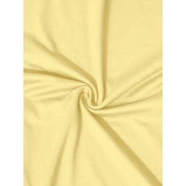 Women's West Coast Surf Gradient Tie-Dye Long Sleeve T-Shirt, Bright Yellow Crew Neck with Artistic Ocean Wave Print, Stretchy Polyester Blend, Casual Spring/Summer Sportswear, Machine Washable, Beach Wear